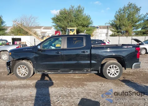 2020 Chevrolet Silverado 1500 4Wd Short Bed Lt из США, поврежденный, VIN 3GCUYDED2LG407461